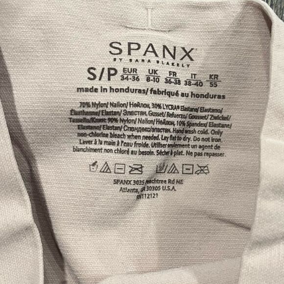 NWT Spanx Power Series Power Shorty Shapewear Boyshort Seamless Nude Small - Picture 8 of 9